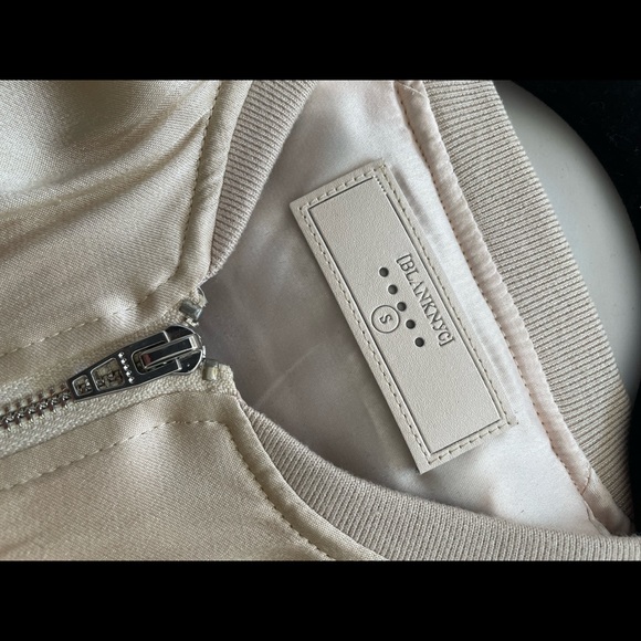 BLANK NYC EMBROIDERED PINK BOMBER JACKET. SIZE SMALL 🌸 - Picture 6 of 8